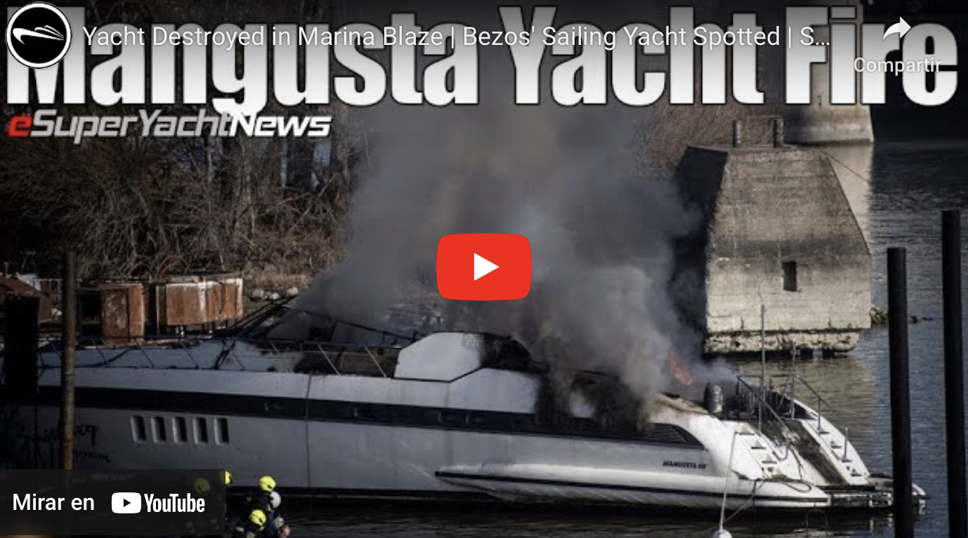 Yacht Destroyed In Marina NAUTICA NEWS