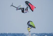 Marie Schlittenbauer se lleva el título mundial de Wingfoil Surf-Freestyle de Gran Canaria