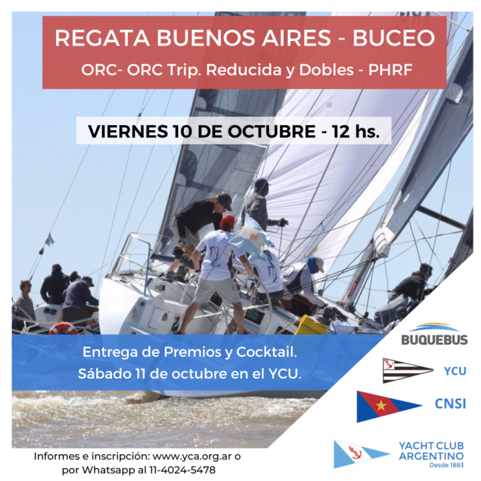 Yacht Club Argentino - Regata Buenos Aires - Puerto del Buceo