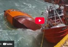 Barcos hundidos y ráfagas de hasta 350 kilómetros Barcos hundidos