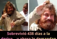 Sobrevivió 438 días a la deriva