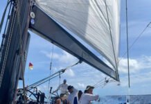 El Fortuna III Cinta Azul en la Regata Oceánica Buenos Aires Río de Janeiro Fortuna III