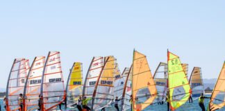 La flota de windsurf más destacada se da cita en el Real Club Náutico Valencia Windsurf