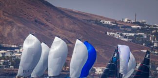 PAPREC LIDERA EL ESTRENO DE LAS 52 SUPER SERIES EN LANZAROTE 52 SUPER SERIES LANZAROTE