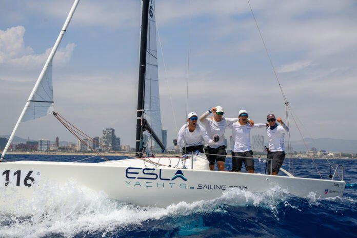 Hang Ten conquista el título europeo de J/70 en Barcelona y Empeiria se lleva la victoria absoluta Hang Ten conquista el título europeo de J/70 en Barcelona y Empeiria se lleva la victoria absoluta