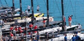 El viento pone en pausa la gran final de las 52 SUPER SERIES en Valencia 52 SUPER SERIES Valencia