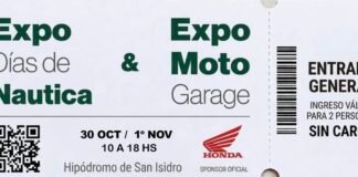 Entrada expo moto náutica