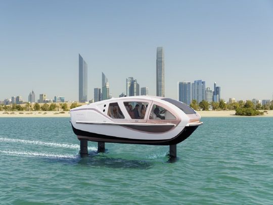 hydrogen-powered foiling chase boat by ETNZ takes flight in america's cup