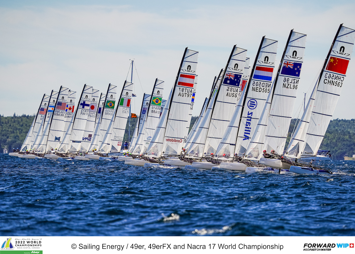 49er, 49erFX And Nacra 17 World Championships In Nova Scotia - Day 4 ...