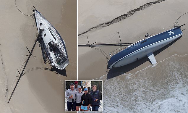 sydney to hobart yacht washed up