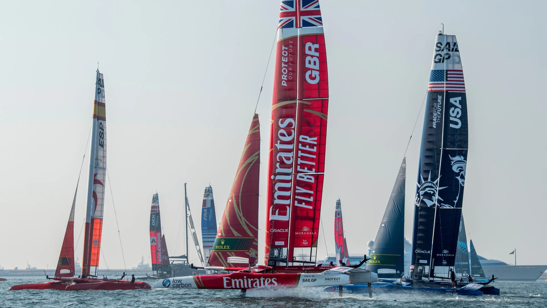 BEST PHOTOS FROM SAILGP IN DUBAI NAUTICA NEWS