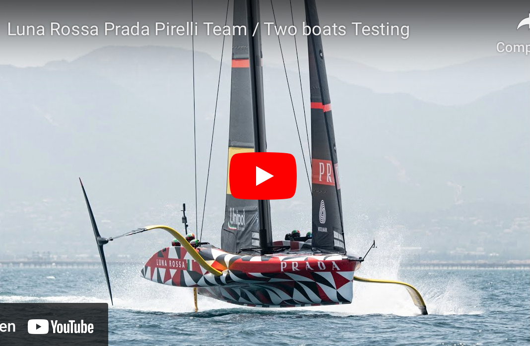 Luna Rossa Prada Pirelli Team / Two boats Testing - NAUTICA NEWS