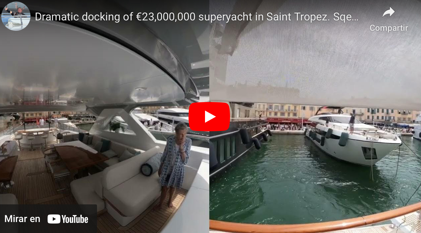 yacht docking in st tropez